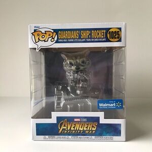 Funko POP! Marvel Guardians Ship Rocket Raccoon #1025 Avengers Infinity War